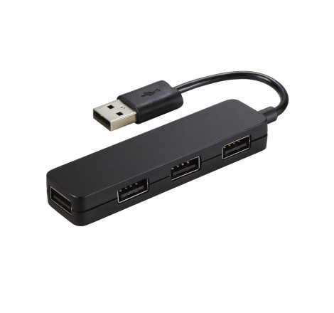 Hama Slim 1:4 USB 2.0 Hub,...