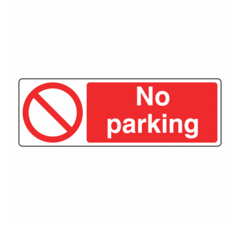 No Parking Sign (Landscape)