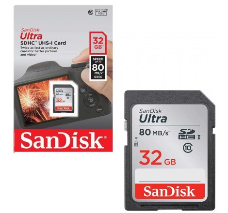 Sandisk Ultra, 32GB, SD Card