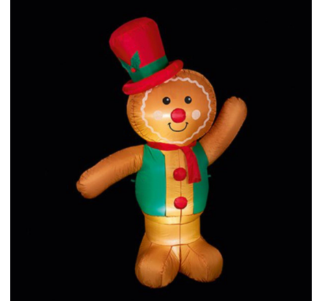 1.8M INFLATABLE GINGERBREAD