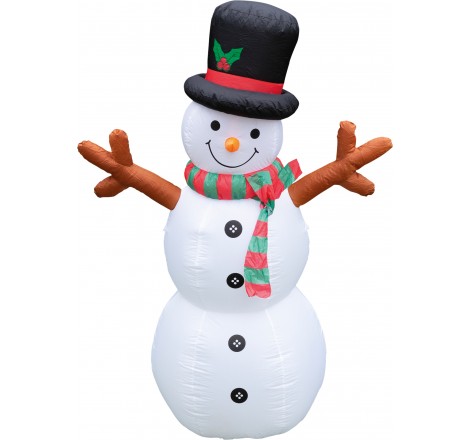 6FT INFLATABLE SNOWMAN