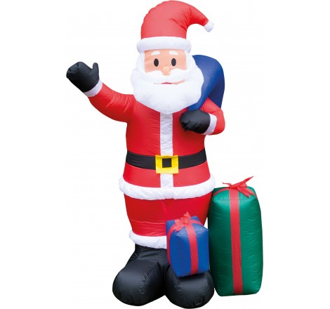 5FT INFLATABLE SANTA WAVING